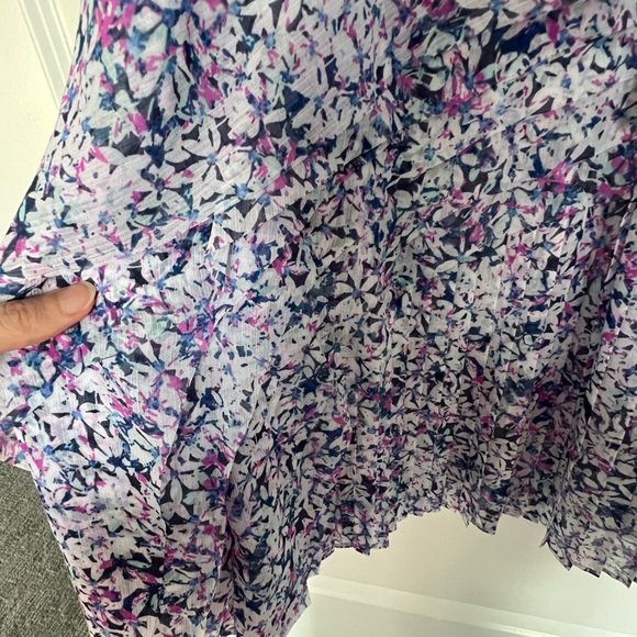Banana Republic floral summer dress with side zip - Picture 3 of 4